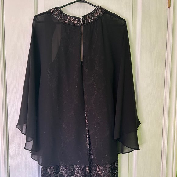 Women's Black and Gold color Dress - Picture 2 of 5